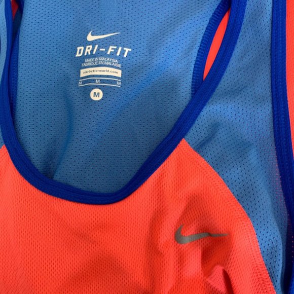 Nike Dri Fit Tank Top Athletic Mesh Shirt Active - Picture 8 of 11